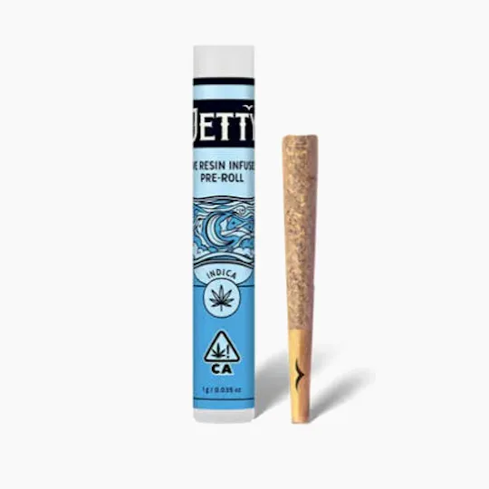 Jetty Extracts - Papaya Cake x Rum Runner | Live Resin Infused Joint | 1g - 1