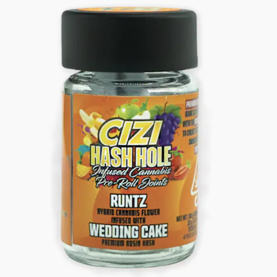 Cizi - Cizi | Runtz x Wedding Cake | Hash Hole Infused Minis | 0.5g each | 4pk - 1