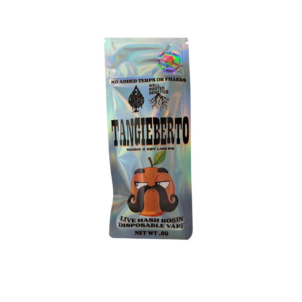Well Washed Concentrate - Well Washed | Tangieberto | Live Rosin Disposable | 0.5g - 1