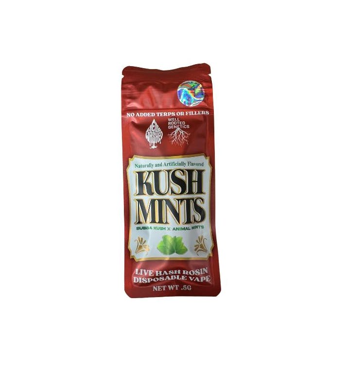 Well Washed Concentrate - Well Washed | Kush Mints | Live Rosin Disposable | 0.5g - 1