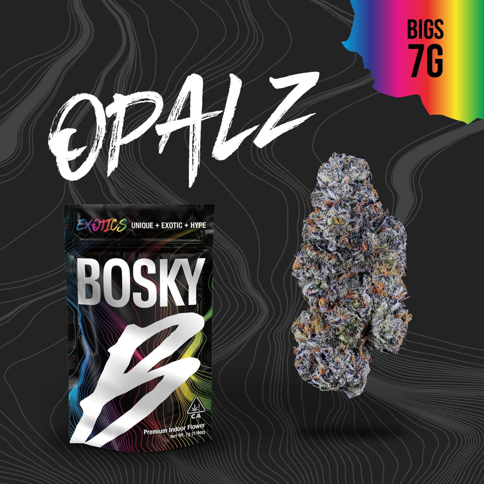 Bosky Genetics - BOSKY | Opalz | Big Buds | Exotics | 7g - 1