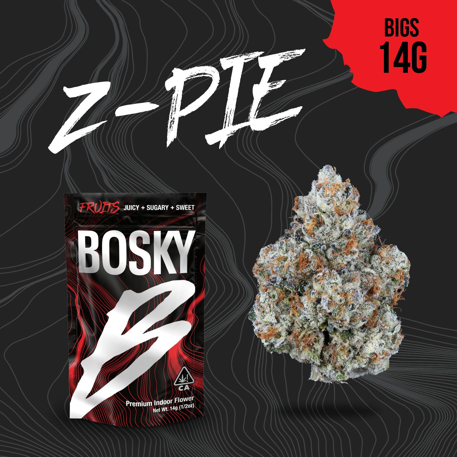 Bosky Genetics - BOSKY | Z-Pie | Big Buds | Fruits | 14g - 1