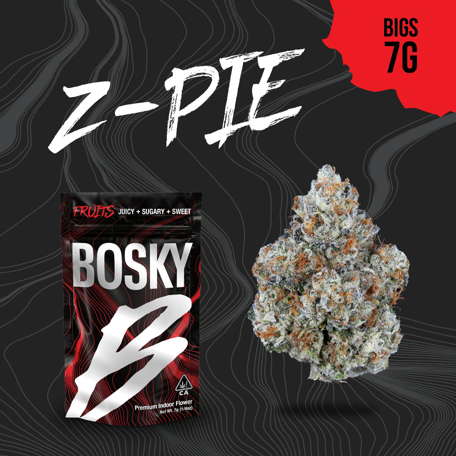 Bosky Genetics - BOSKY | Z-Pie | Big Buds | Fruits | 7g - 1