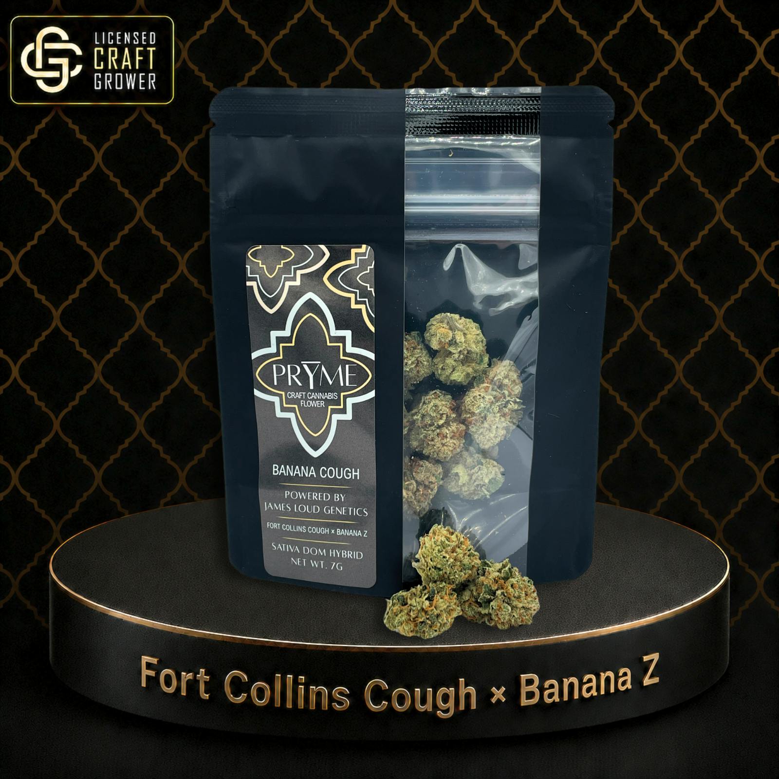 Realeaf Botanicals - Banana Cough Pryme Flower 7g - 1