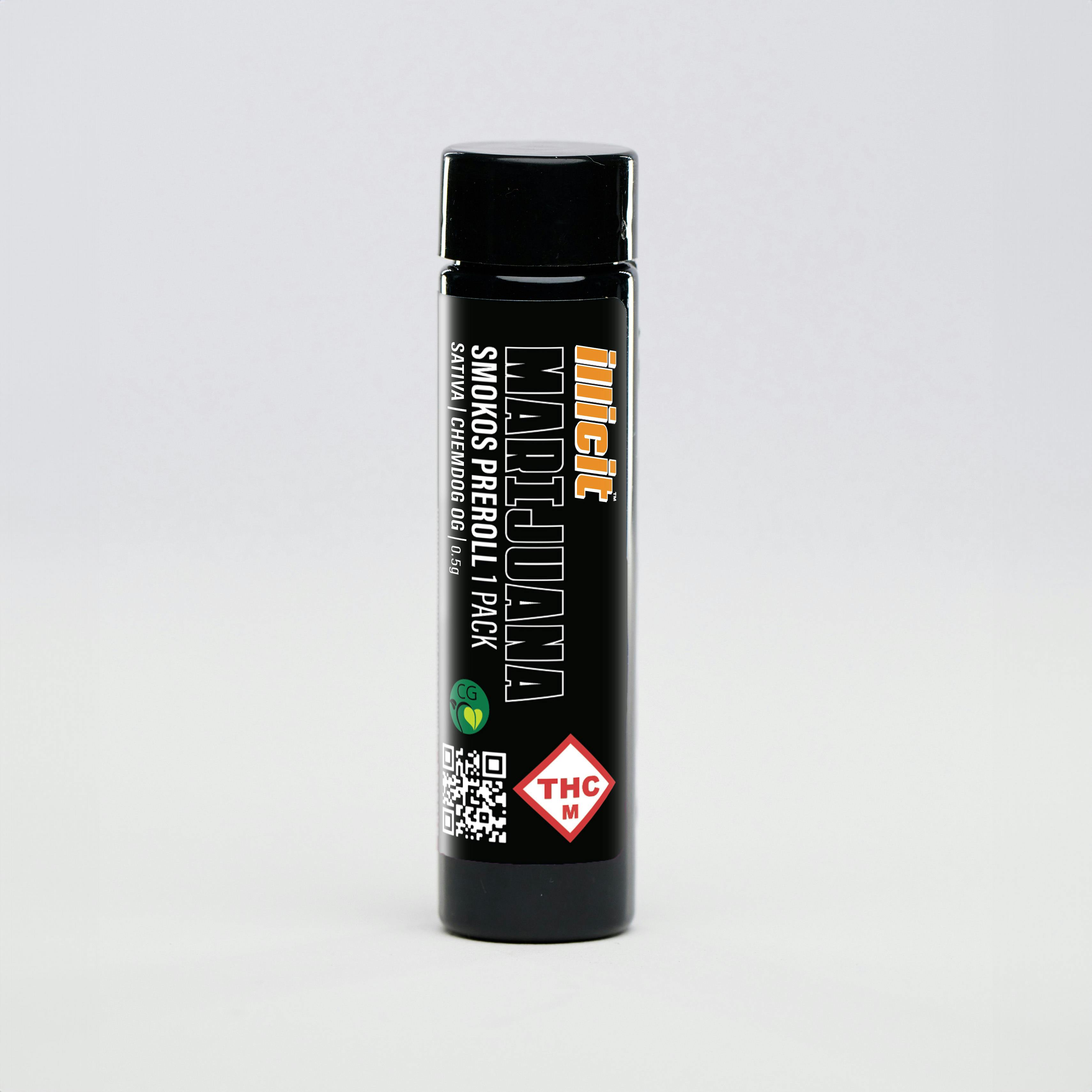 ILLICIT - Chemdog OG Smokos Preroll .5g - 1