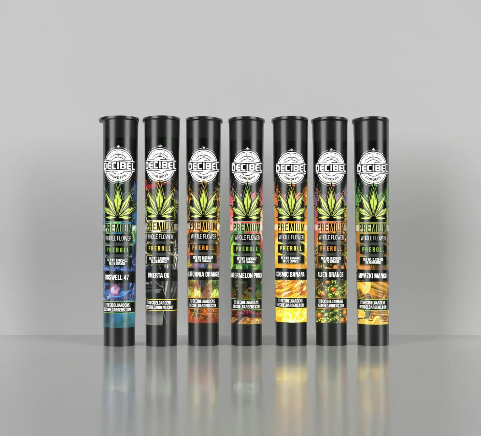 Decibel Gardens - Decibel's Inferno | Pre Roll | 0.75g - 1