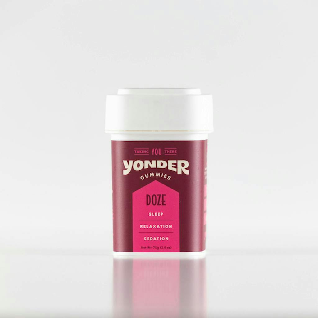 Yonder - Yonder | Doze | Pomegranate Gummies | 1000mg | 10pk | 100mg/ea - 1