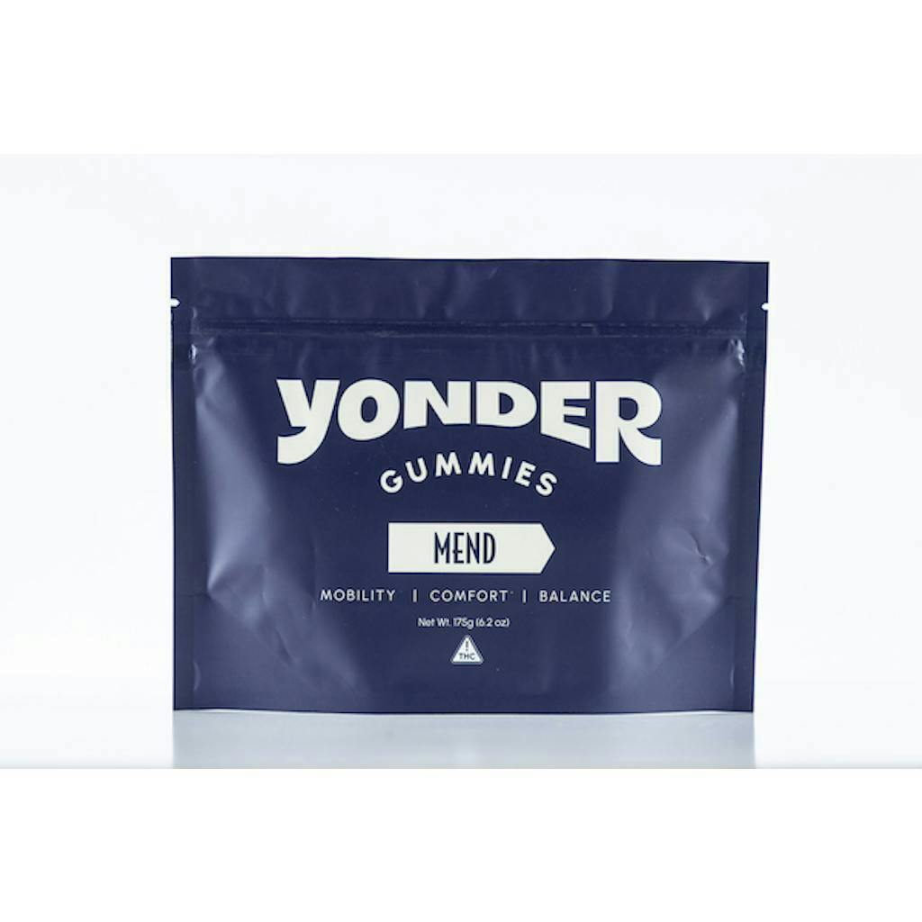 Yonder - Yonder | Mend | Blackberry Gummies | 500mg | 10pk | 50mg/ea - 1