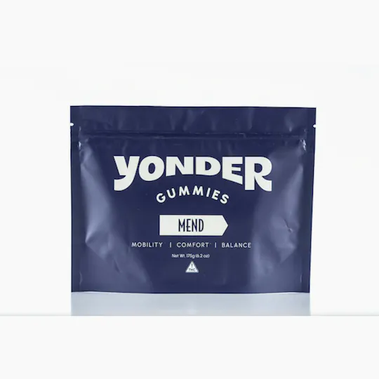 Yonder - Yonder | Mend | Blackberry Gummies | 500mg | 10pk | 50mg/ea - 1