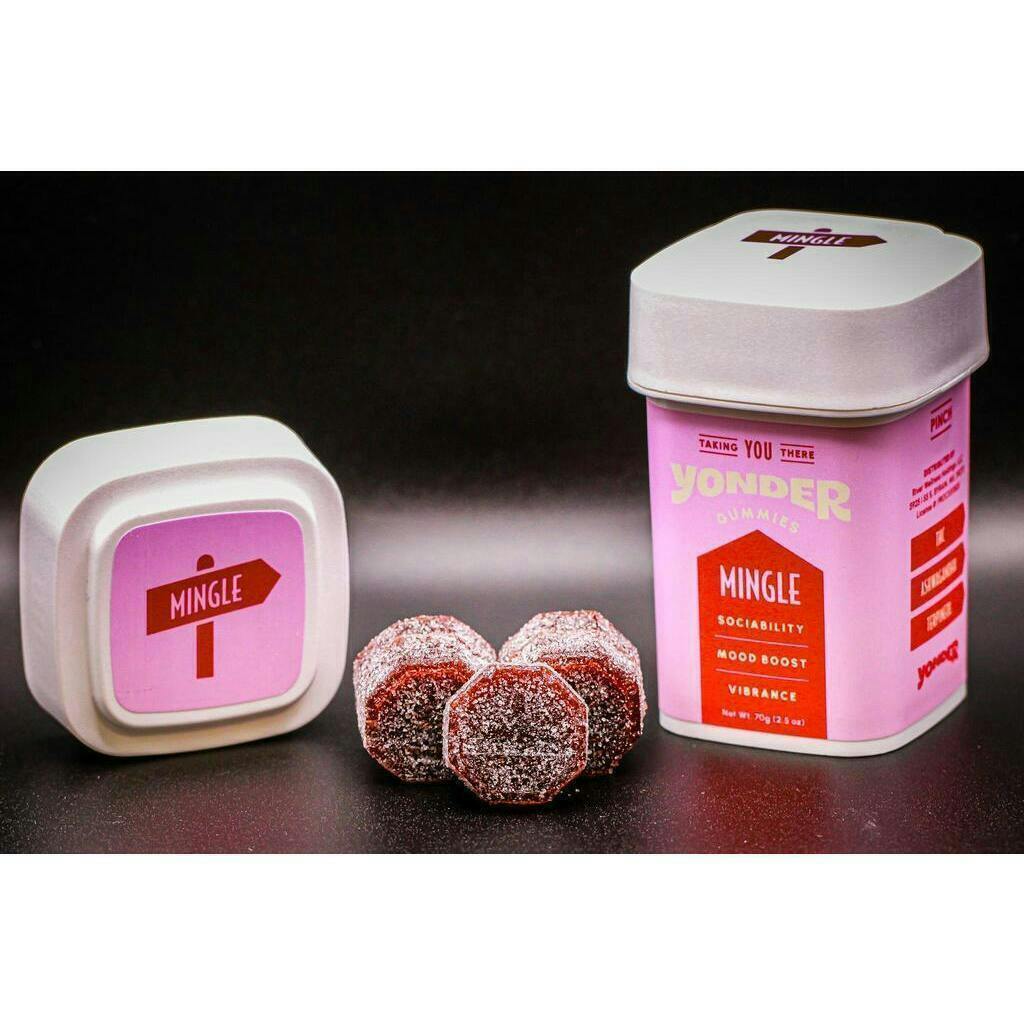 Yonder - Yonder | Mingle | Passion Fruit Gummies | 1000mg | 10pk | 100mg/ea - 1