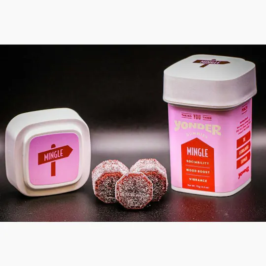 Yonder - Yonder | Mingle | Passion Fruit Gummies | 1000mg | 10pk | 100mg/ea - 1