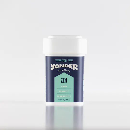 Yonder - Yonder | Zen | Mini Blue Raspberry Gummies | 100mg | 20pk | 5mg/ea - 1
