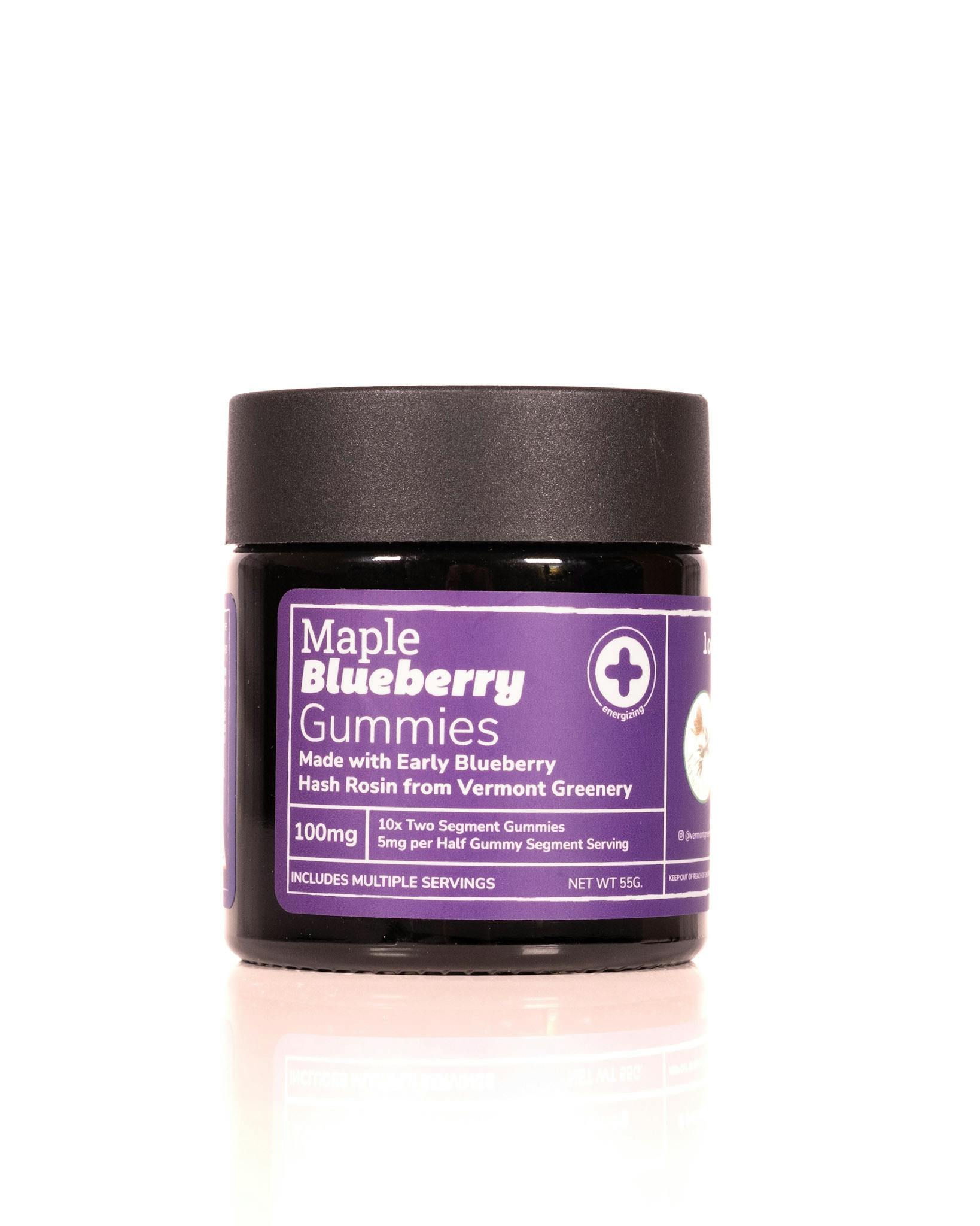 Haute & Heady - TenStripz | Maple Blueberry Gummies | 100mg | 20ct | 5mg/ea - 1