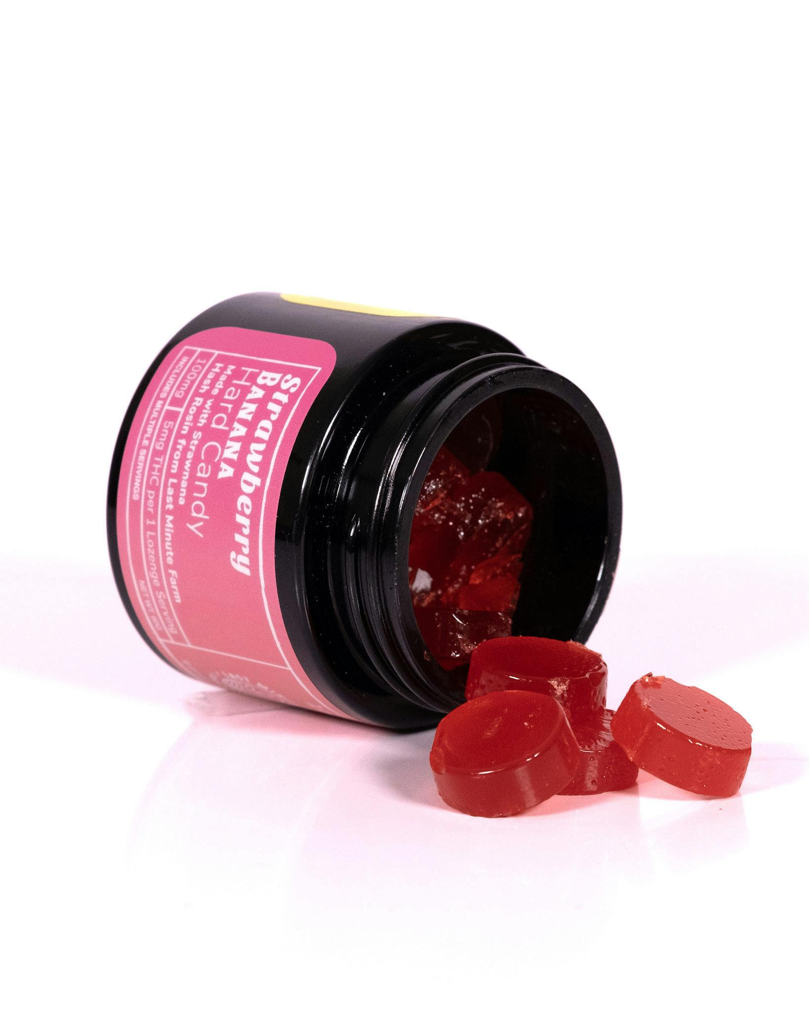 Haute & Heady - Strawberry Banana | Mints | 100mg | 20ct | 5mg/ea - 1