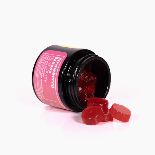 Haute & Heady - Strawberry Banana | Mints | 100mg | 20ct | 5mg/ea - 1