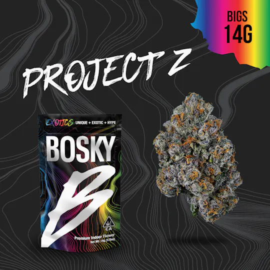 Bosky Genetics - BOSKY | Project Z | Big Buds | Exotics | 14g - 1