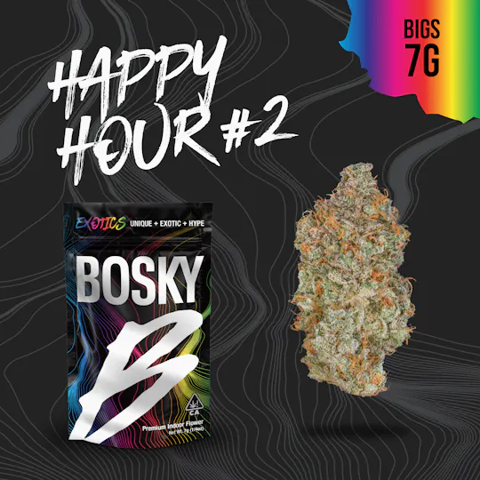 Bosky Genetics - BOSKY | Happy Hour#2 | Big Buds | Exotics | 7g - 1