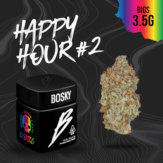 Bosky Genetics - BOSKY | Happy Hour#2 | Big Buds | Exotics | 3.5g - 1