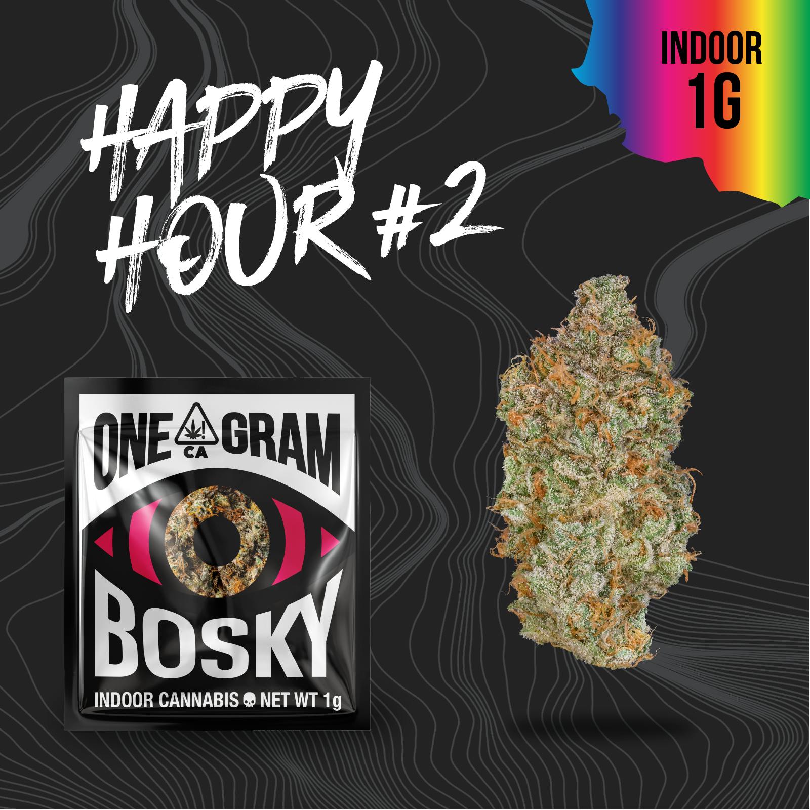 Bosky Genetics - BOSKY | Happy Hour#2 | Exotics | 1g - 1