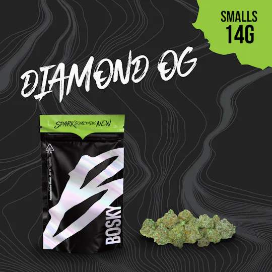Bosky Genetics - BOSKY | Diamond OG | Small Buds | Gas | 14g - 1