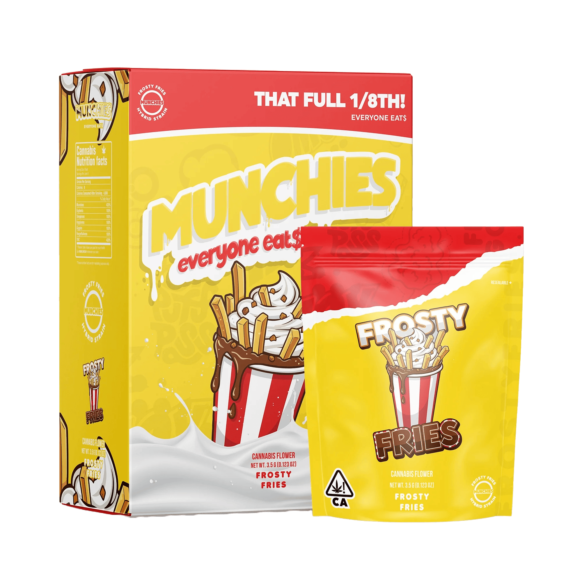 Munchies - Munchies | Frosty Fries | Big Buds | 3.5g - 1