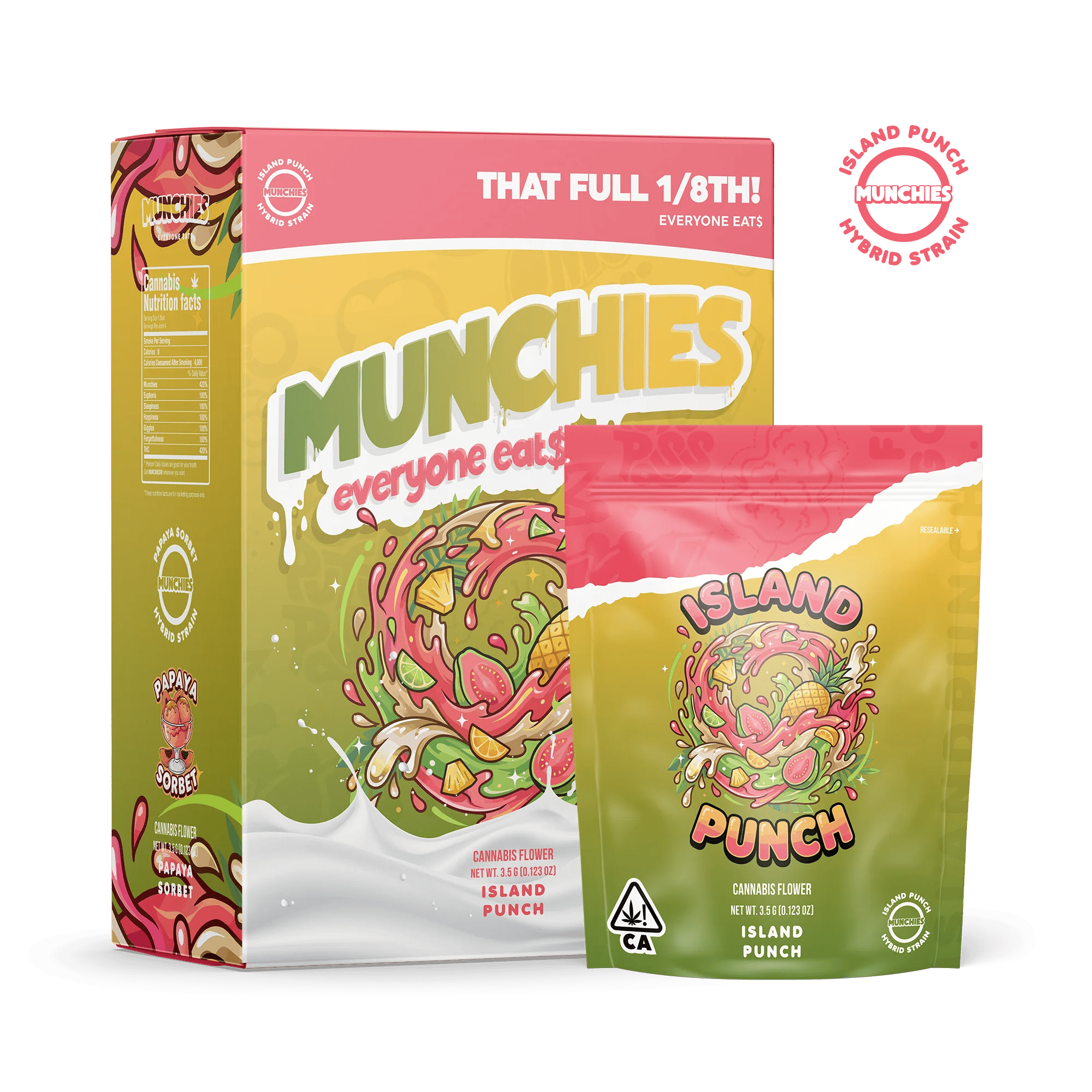 Munchies - Munchies | Island Punch | Big Buds | 3.5g - 1