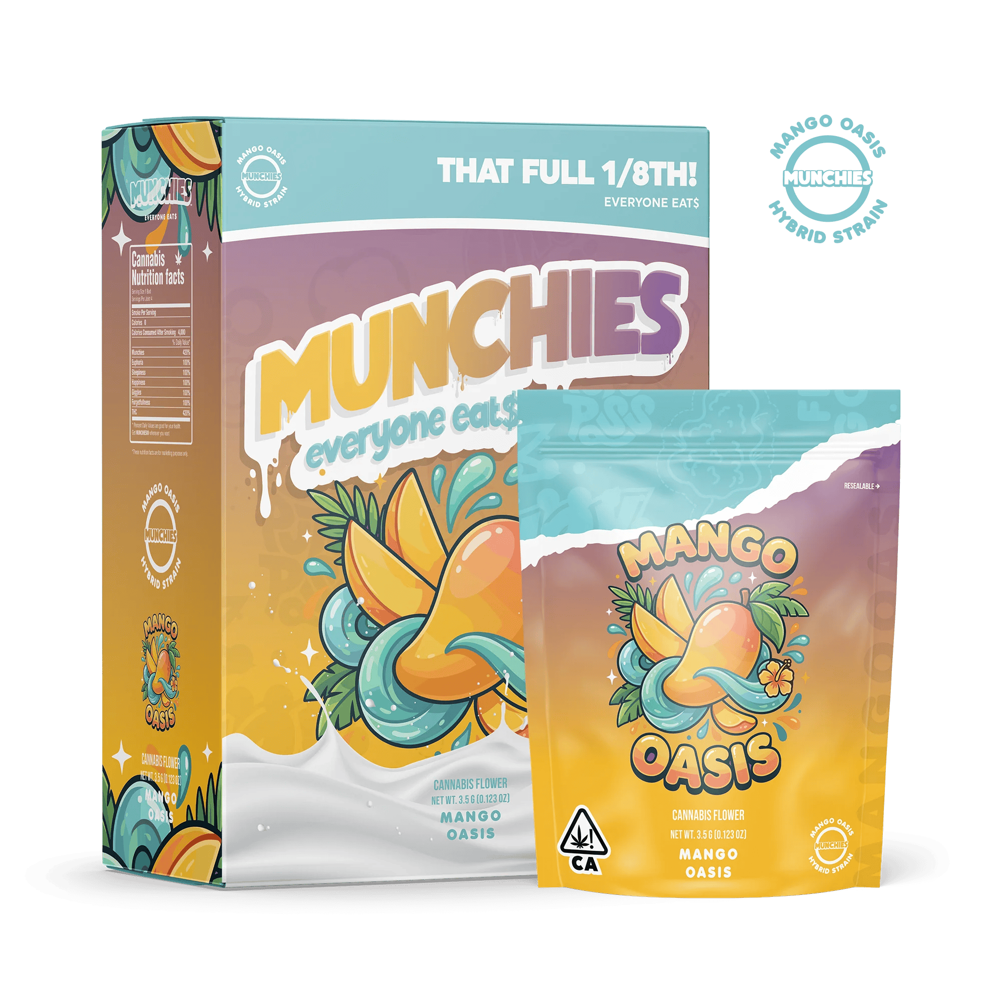 Munchies - Munchies | Mango Oasis | Big Buds | 3.5g - 1