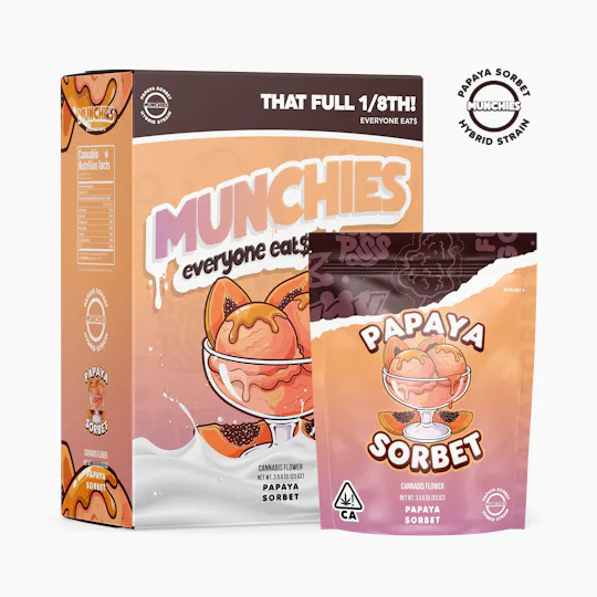 Munchies - Munchies | Papaya Sorbet | Big Buds | 3.5g - 1