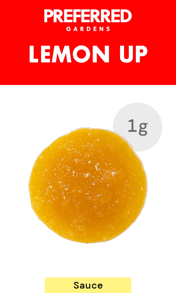 Preferred Gardens - Lemon Up | Live Resin | Sauce | 1g - 1