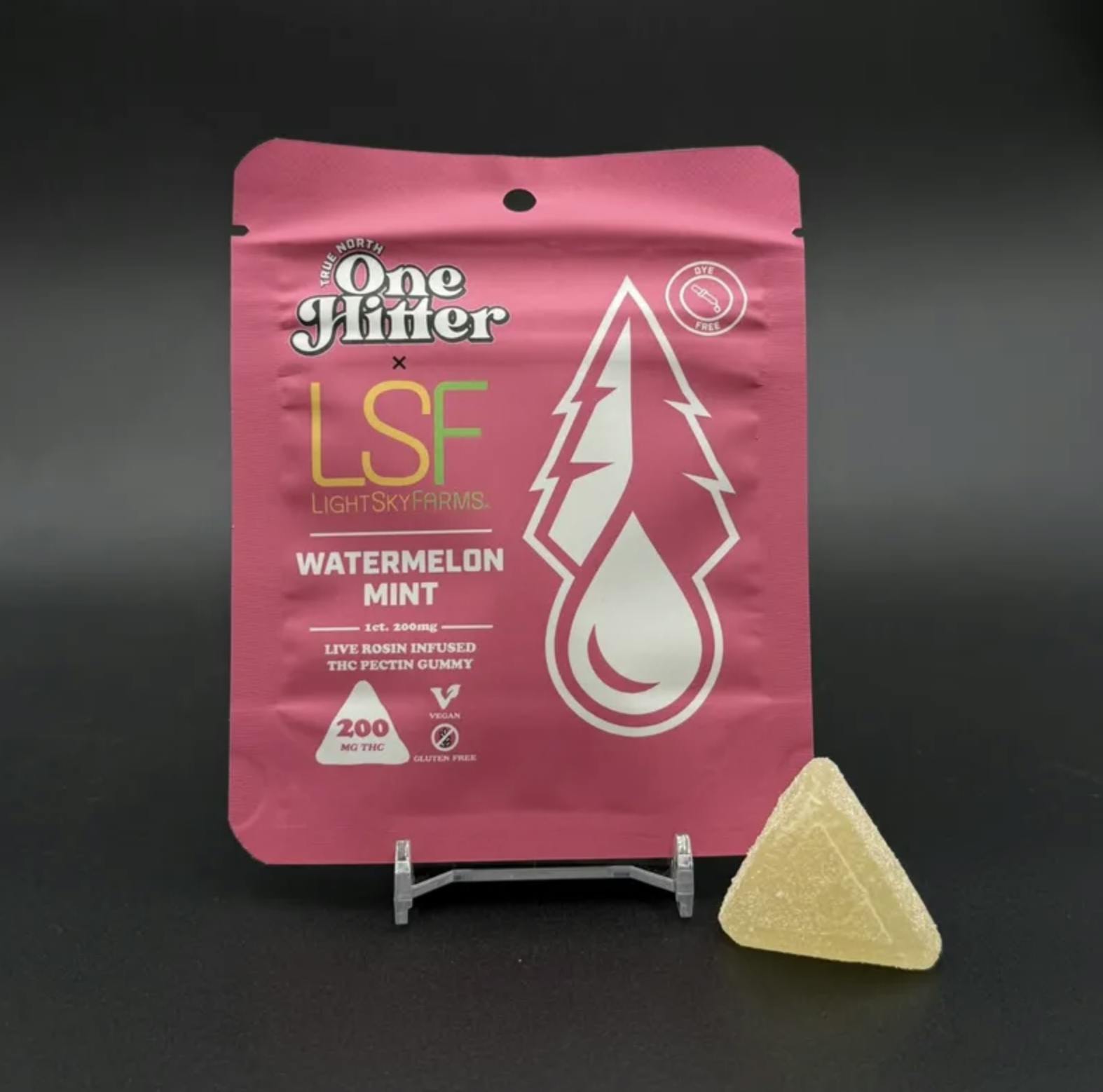True North Collective MI - True North | One Hitter | Vegan Watermelon Mint Gummies | 200mg | Single - 1