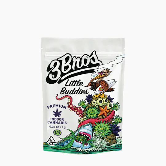 3 Bros Grow - 3 Bros | Indoor Flower | 7g | Ghost Truffle | Indica - 1