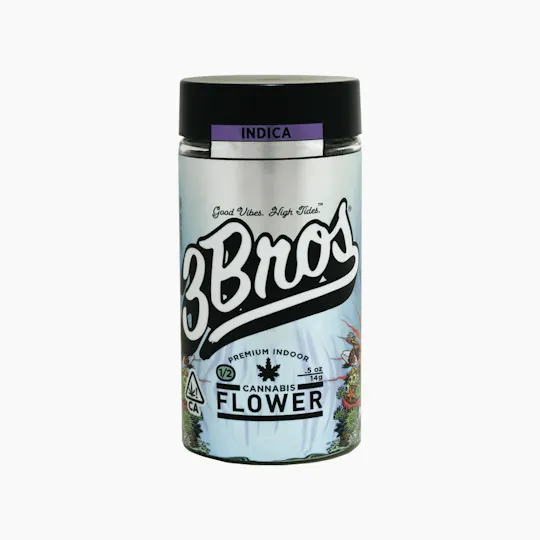 3 Bros Grow - 3 Bros | Indoor Flower | 14g | Wave Runner | Indica - 1