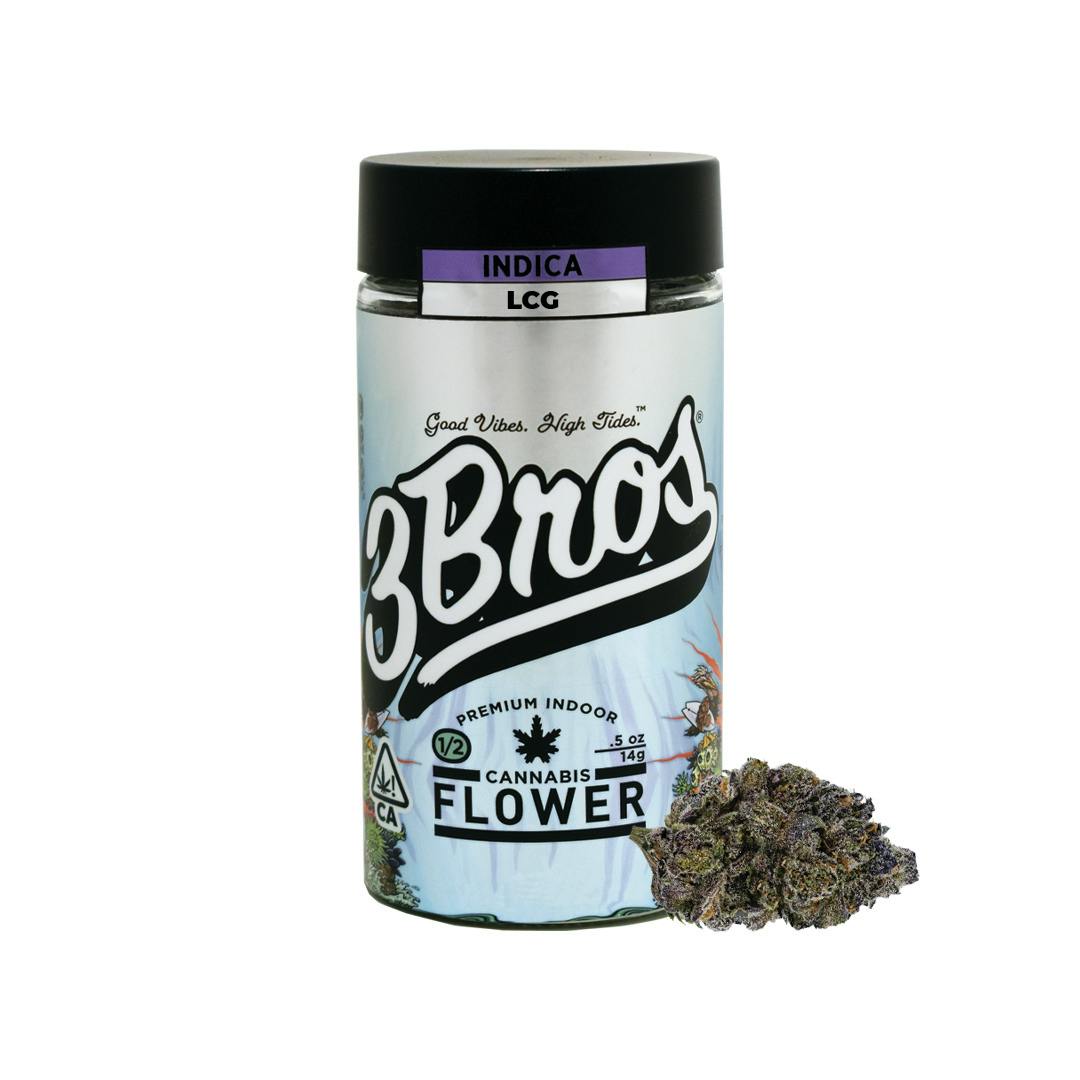 3 Bros Grow - 3 Bros | Indoor Flower | 14g | LCG | Indica - 1
