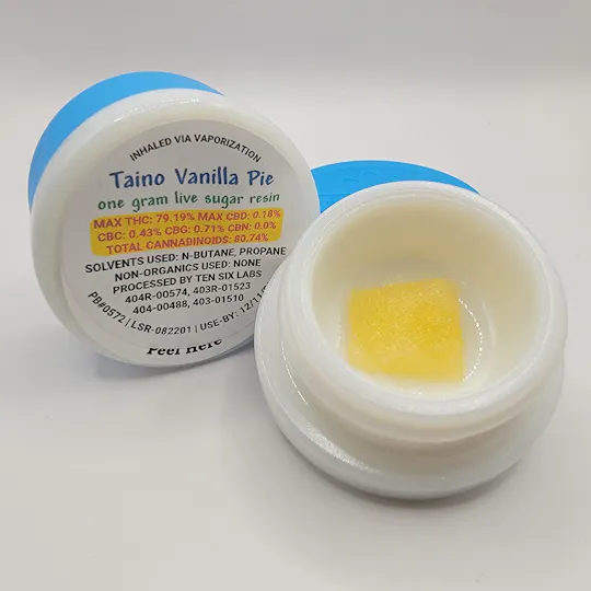 Ten Six Labs - Taino Vanilla Pie - 1g Live Sugar Resin - 1