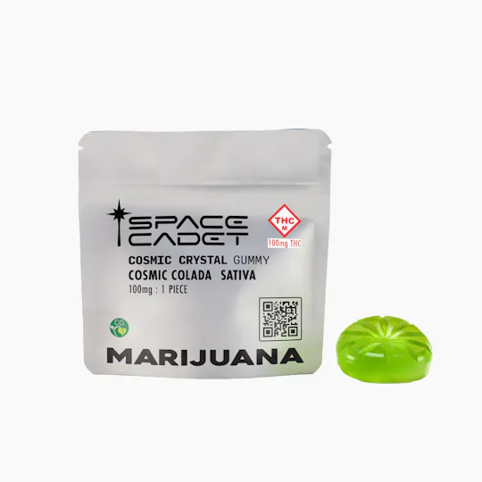 Space Cadet - Cosmic Colada 100mg Cosmic Crystals Gummy - 1
