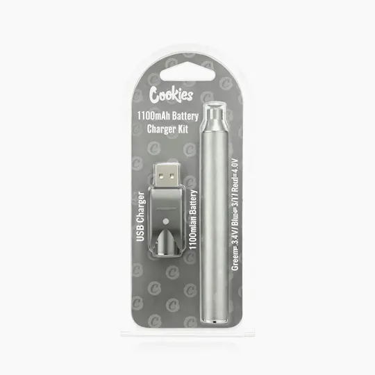 Cookies - Cookies | 1100 mAh 510 Thread Battery | Silver - 1