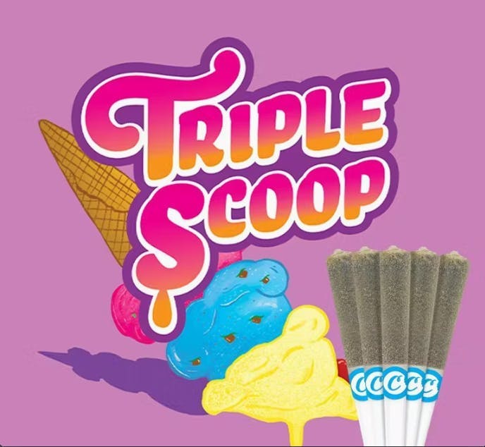 Cookies - Cookies | Triple Scoop | Infused Minis | 0.5g | 5pk | 2.5g - 1