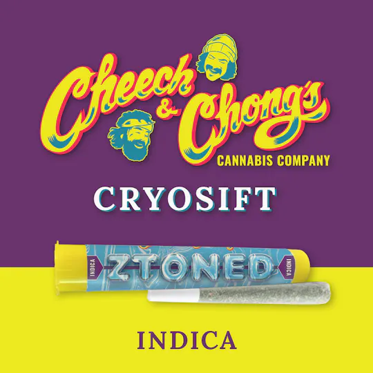 Cheech & Chong - Oklahoma - Cheech & Chong - Ztoned - Cheese - Live Cryo Sift Infused Pre Roll - 1g - 1