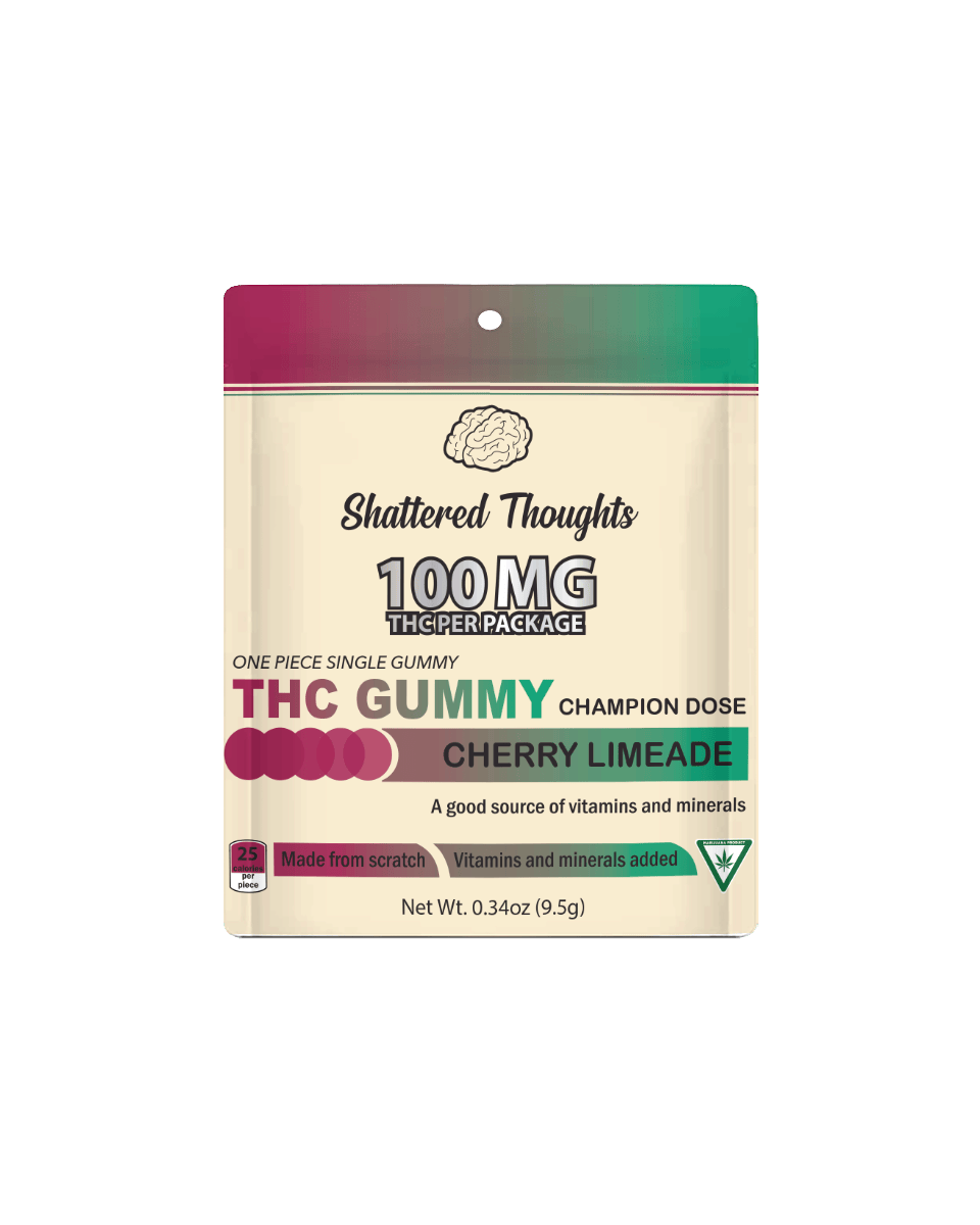 Shattered Thoughts - Shattered Thoughts | Cherry Limeade Single Gummy | 100mg - 1