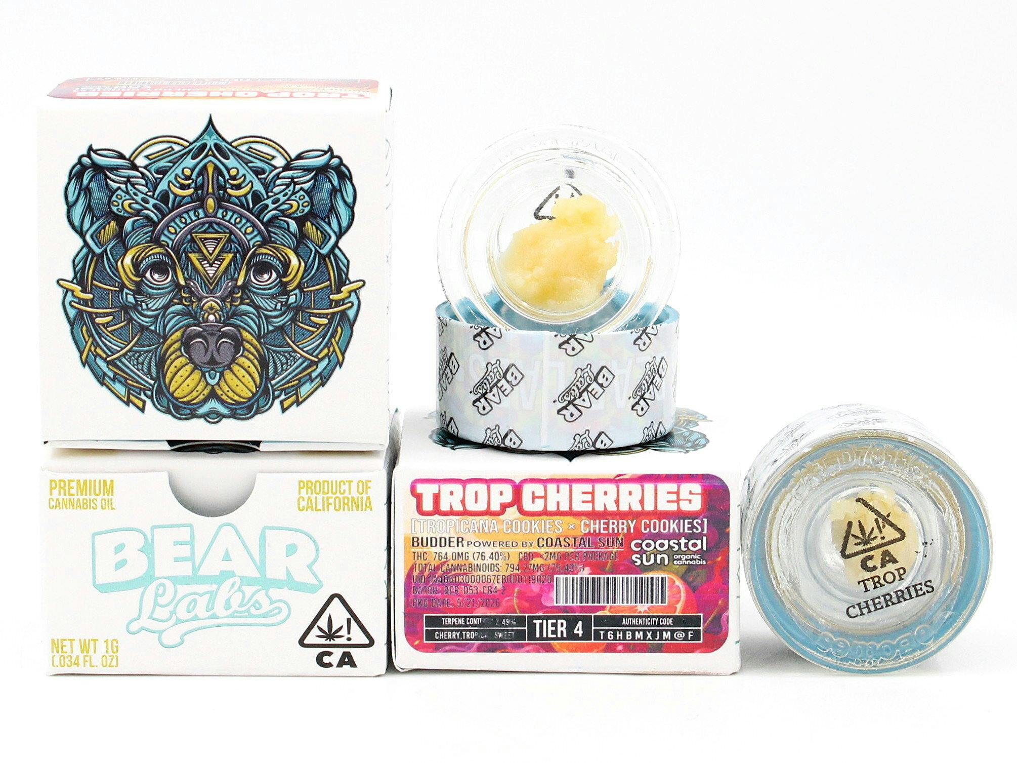 Bear Labs - BEAR Labs - Trop Cherries - Cured Resin Budder Tier 4 - 1
