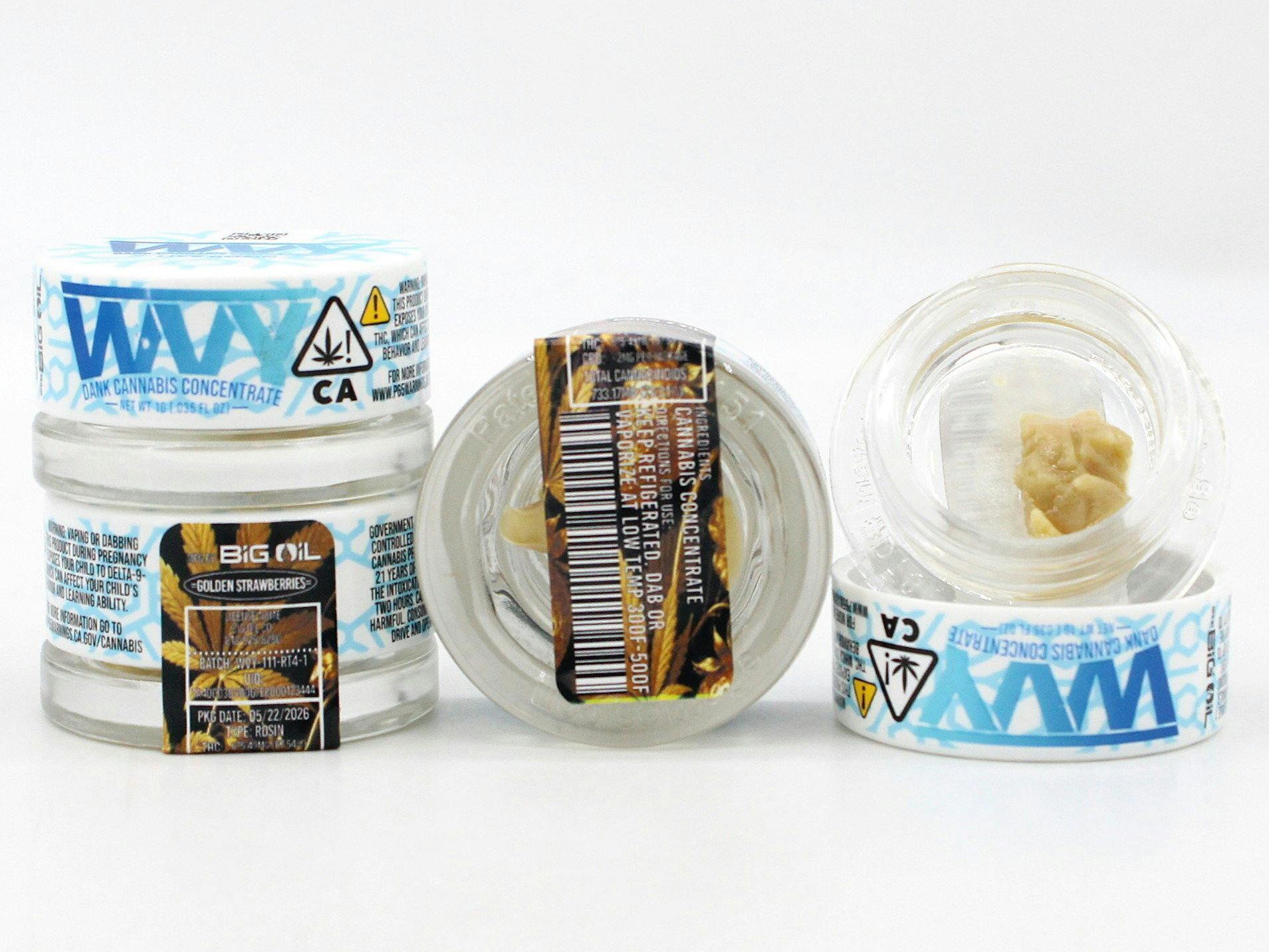 WVY - WVY - Golden Strawberries - Rosin - 1