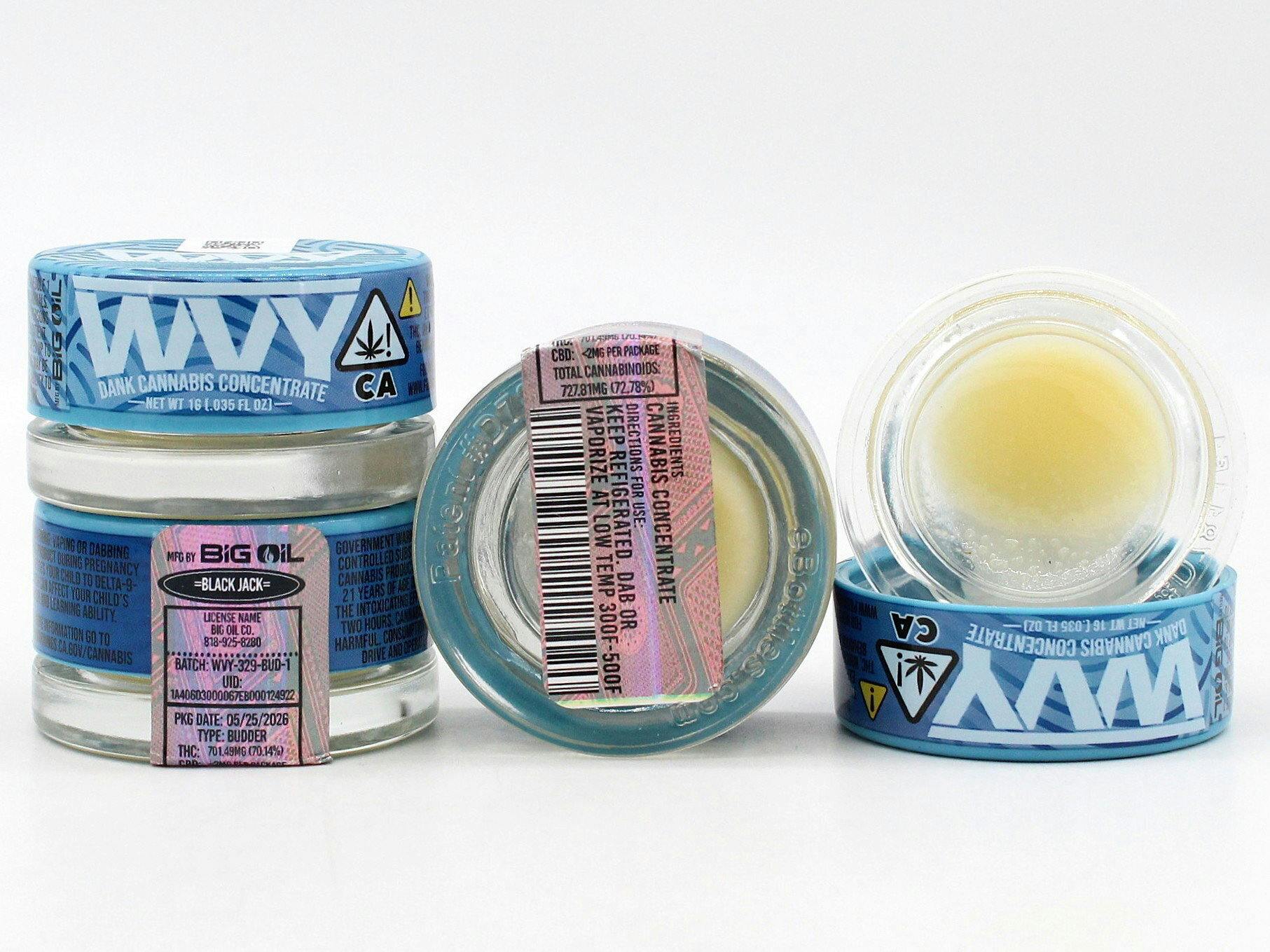 WVY - WVY - Blackjack - Tier 2 Live Resin Budder - 1