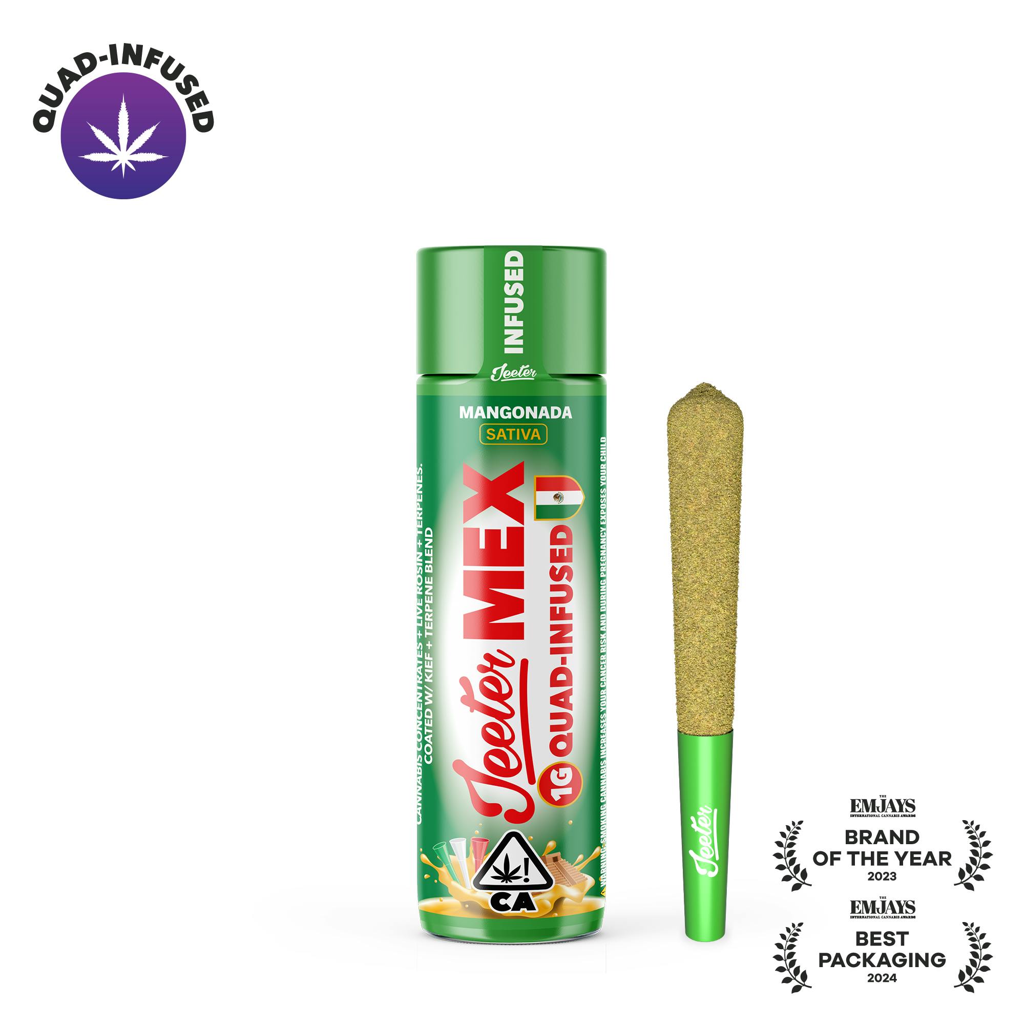 Jeeter - Jeeter WC 26 – Mangonada 1G Infused Pre-Roll - 1