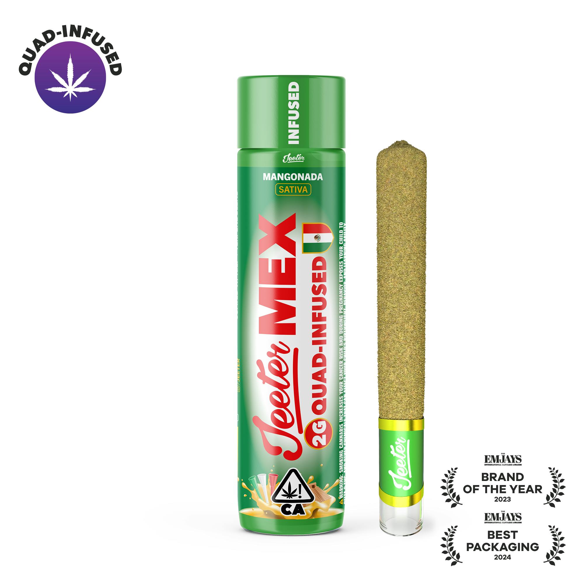 Jeeter - Jeeter WC 26 – Mangonada XL Infused Pre-Roll - 1