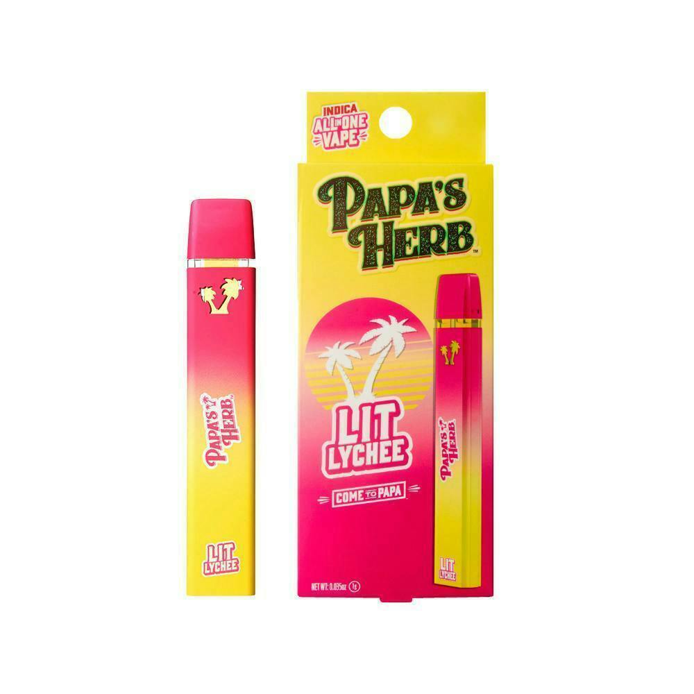 Papa's Herb - Lit Lychee | Disposable | 1g - 1