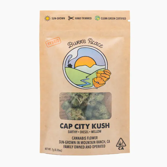 Burr's Place - Burr's Place | Cap City Kush | Big Buds | 7g - 1