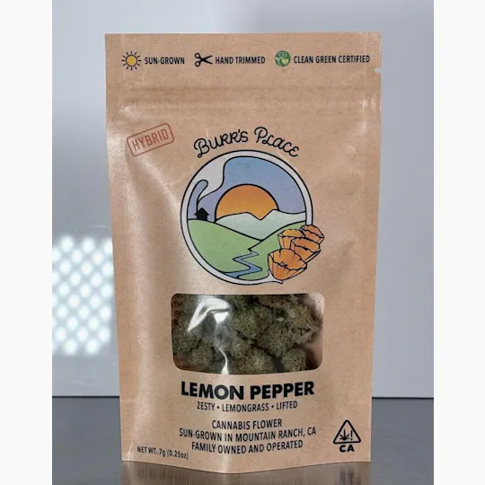 Burr's Place - Burr's Place | Lemon Pepper | Big Buds | 7g - 1