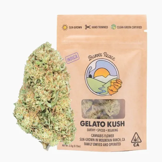 Burr's Place - Burr's Place | Gelato Kush | Big Buds | 3.5g - 1