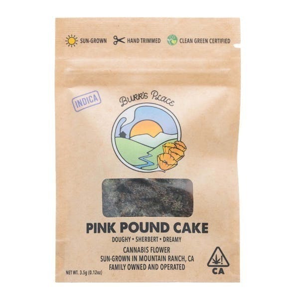 Burr's Place - Burr's Place | Pink Pound Cake | Big Buds | 3.5g - 1