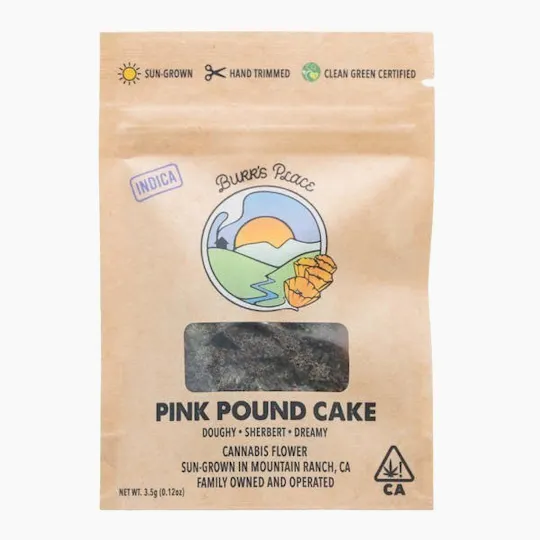 Burr's Place - Burr's Place | Pink Pound Cake | Big Buds | 3.5g - 1